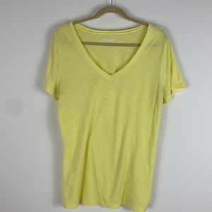 Old Navy Vintage yellow short sleeved tee shirt Lg